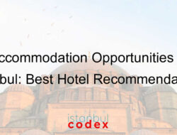 Accommodation Opportunities in Istanbul: Best Hotel Recommendations